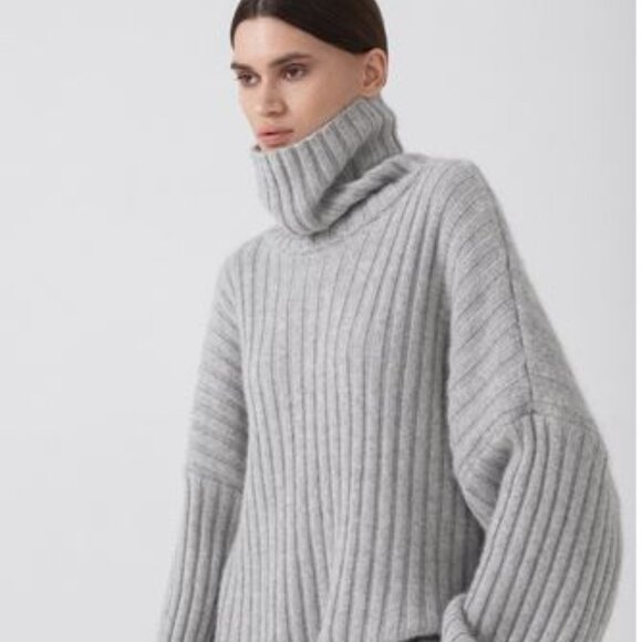 LUXURY ITALY Cashmere sweater Oversize NEW - Picture 5 of 16